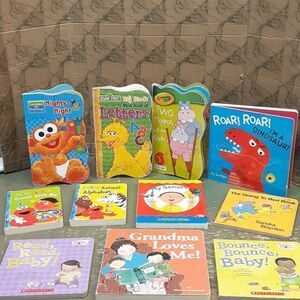 11 pc board book bundle for ages toddler thru 5 years